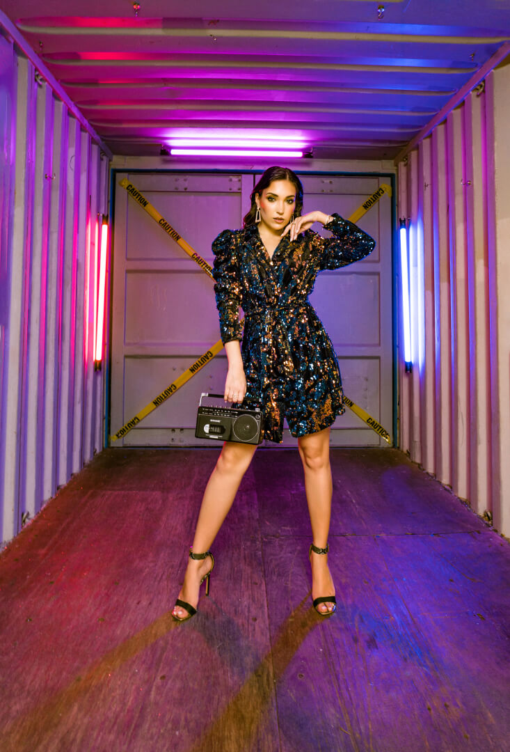 Kati Shoot Abu Dhabi with make-up artist Irina Kobisskaya